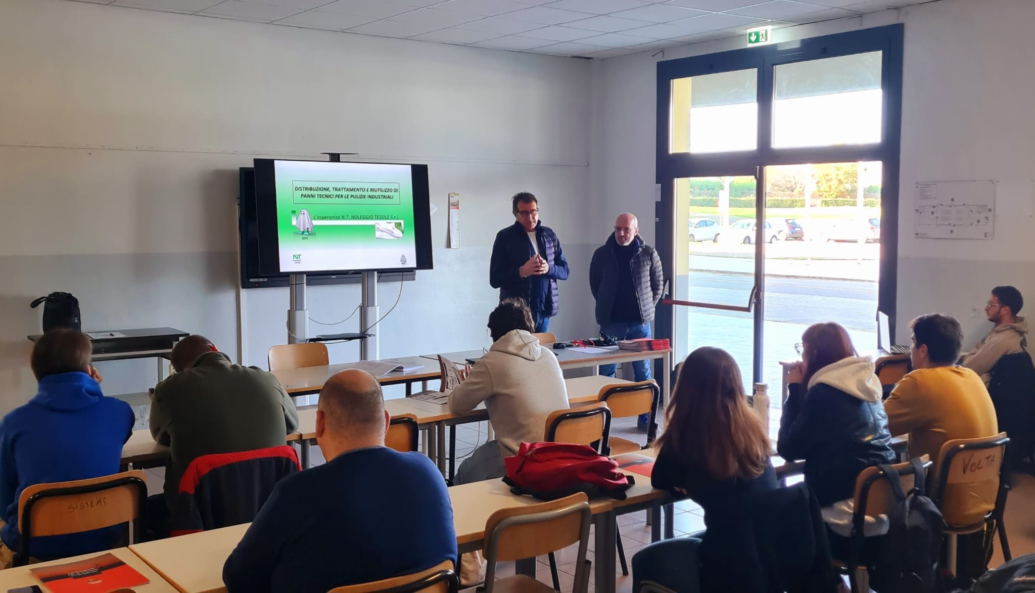 N.T. Noleggio Tessile all’ITS Maker